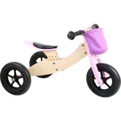 Small Foot liten fot  Løpesykkel, Maxi 2 i 1 rosa
