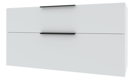 Korsbakken BIG Underskap m/2 skuffer 1190x455 mm Hvit Matt