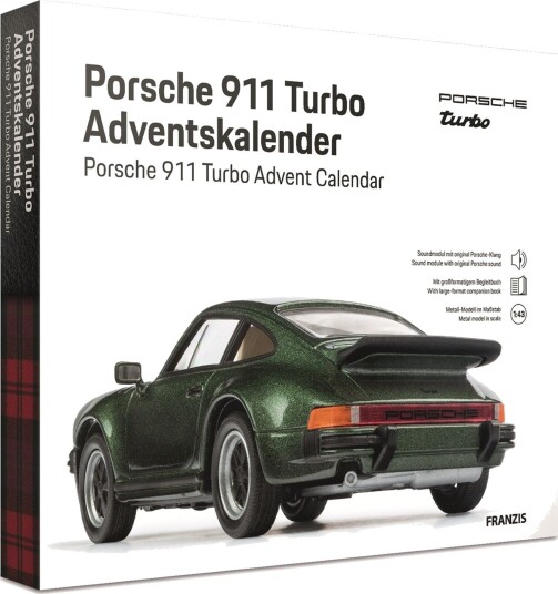 Porsche 911 Turbo Adventskalender 1:43