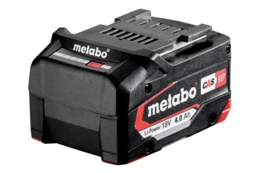 Metabo 18V 4,0Ah Li-Power Batteri for BS 14.4, BS 18 LTX-3, HS 18, SB 18 LTX-3