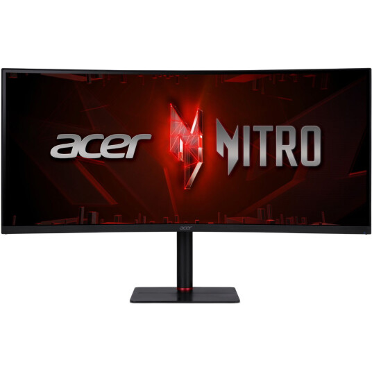 Acer Nitro XV345CURX PC skjerm 34" UltraWide 3440x1440 HDMI DisplayPort USB C Svart Acer Nitro XV345CURX PC skjerm 34" UltraWide 3440x1440 HDMI DisplayPort USB C Svart