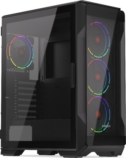 Krux Heko ATX Micro-ATX Mini-ITX Svart