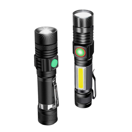 Oppladbar Lommelykt T6 LED