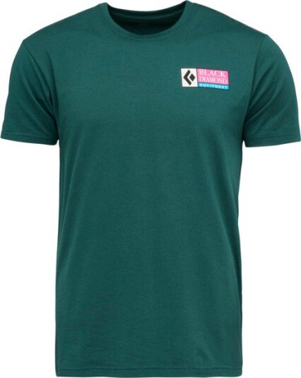 Black Diamond Men's BD Winter Ridge Short Sleeve Tee Deep Woods S Black Diamond Men's BD Winter Ridge Short Sleeve Tee Deep Woods S