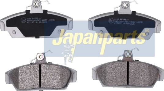 Bremseklosser JAPANPARTS PA-0160AF