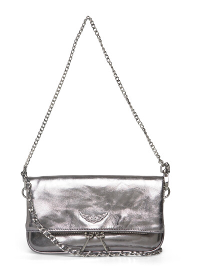 Zadig & Voltaire Rock Nano Vintage Metal Silver ONE SIZE Zadig & Voltaire Rock Nano Vintage Metal Silver ONE SIZE