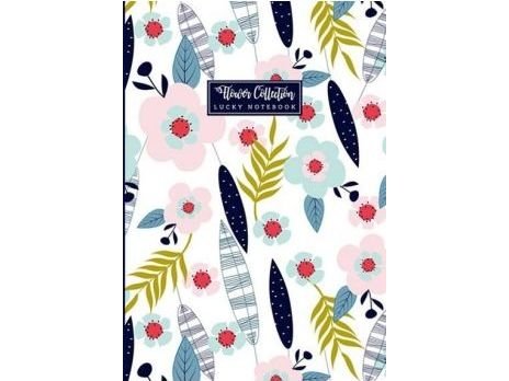 Fresh Frisk Dekorativ Notatbok 143x210 64K Rutete Blomster
