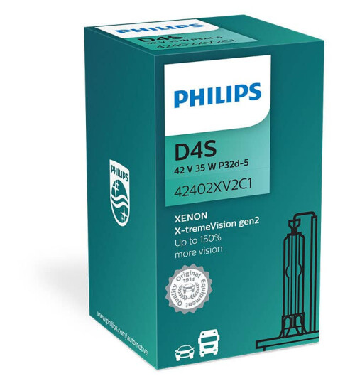 Philips D4s X-Tremevision Gen2 Xenonpære
