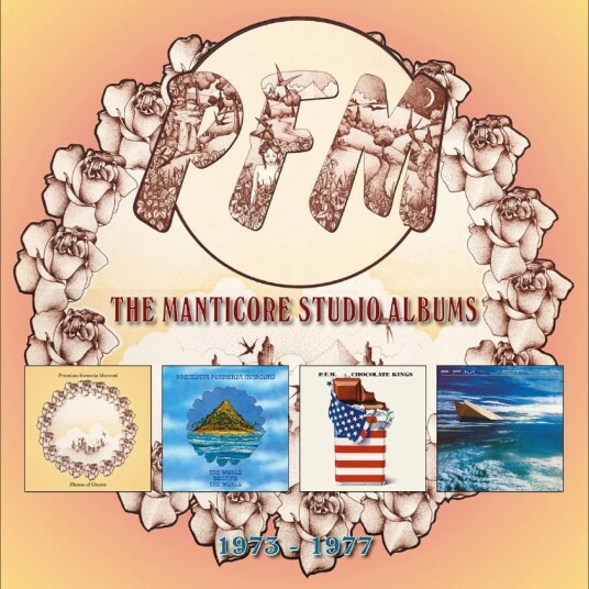 Premiata Forneria Marconi PFM  The Manticore Studio Albums  CD