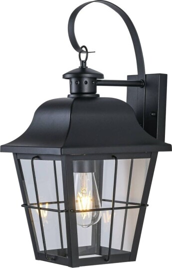 Lindby Mertollio utendørs vegglampe med burskjerm Lindby Mertollio utendørs vegglampe med burskjerm