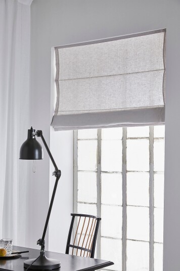 Himla Roman Blind Sunday Hvit