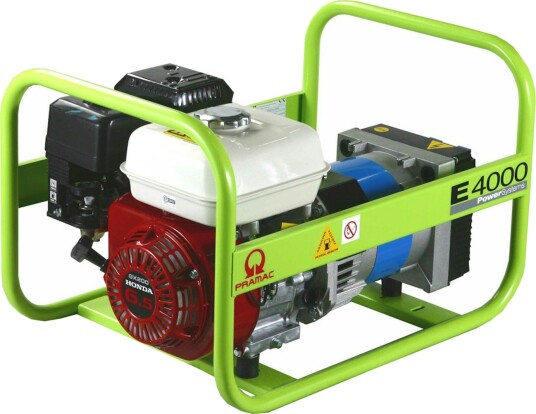 Strømaggregat Pramac E4000 SHHPI 1-fas Bensin