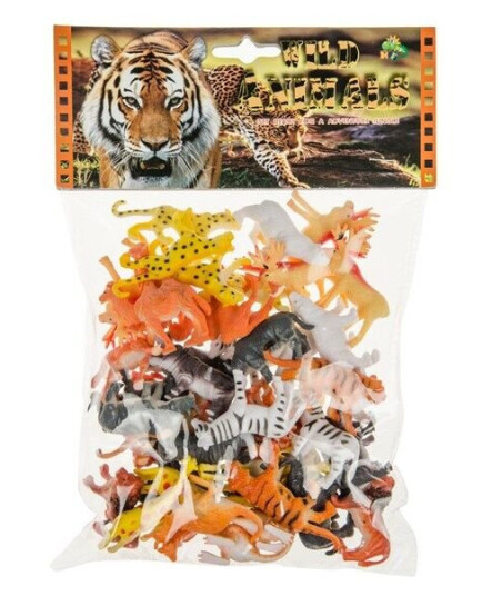 LG-Imports Small Wild Animals 48pcs. Assorted