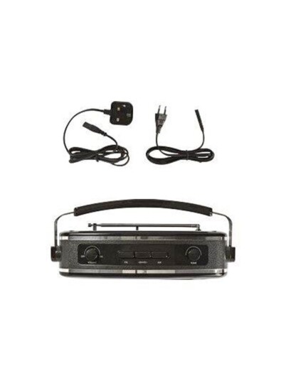 Nedis Personlig radio RDFM5000BK - portable radio - AM/FM -