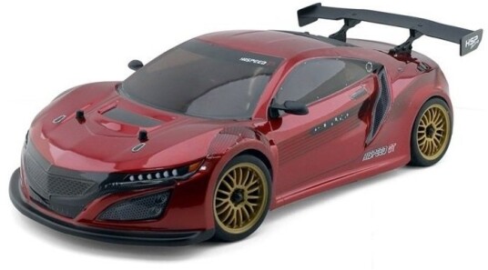 HSP GT On-Road - 1:10 Brushed Red : Komplett HSP GT On-Road - 1:10 Brushed Red : Komplett