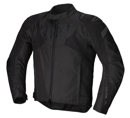 Alpinestars T-Jaws V4 MC-Jakke WP Svart L Alpinestars T-Jaws V4 MC-Jakke WP Svart L