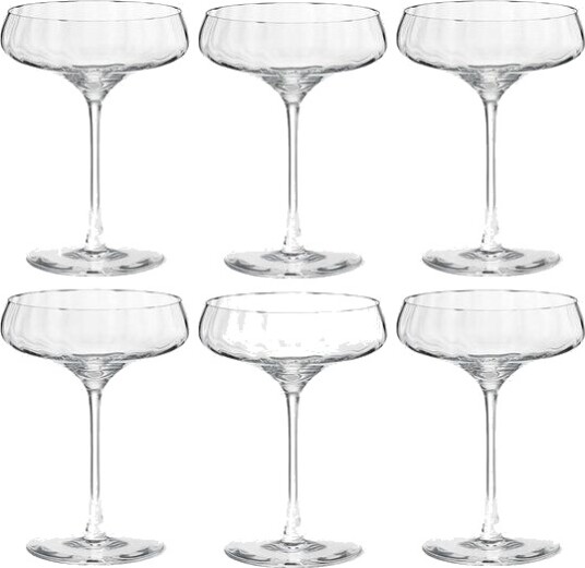 Georg Jensen Bernadotte champagne coupeglass 20 cl 6 stk krystall Georg Jensen Bernadotte champagne coupeglass 20 cl 6 stk krystall