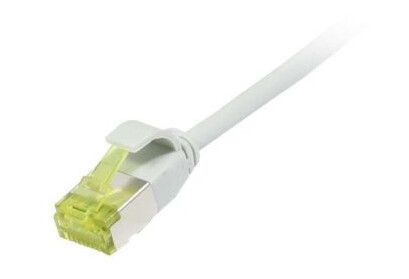 Patchkabel Rj45 Cat6a 500Mhz 2M Grå Uftp Slimline Rund D38mm Tpelszhsuperflex Awg32 Med Cat7 Råkabel Synergy 21
