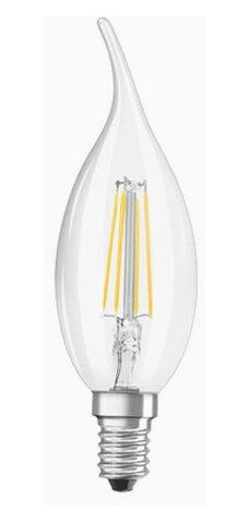Osram LED Mignon filament buet topp RETROFIT CLASSIC BA E14 4W/827 (40W)