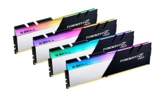 G.Skill Trident Z Neo 32GB DDR4-3000 RAM med RGB Belysning