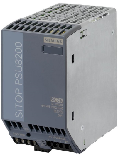 Siemens Sitop psu8200 24 v/20 a stabilized power supply input: 3 400-500 v (4025515154440)