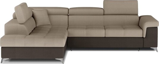 Seksjon Eltap Eridano 275x202x88 cm Monolith 09 Monolith 29 Mørk Beige Brun Høyre
