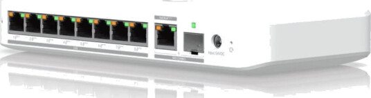 Ubiquiti UniFi Flex 2.5G PoE - Switch - Styrt - 8 x 2.5GBase-T + 1 x 10Gb Ethernet + 1 x 10Gb Ethernet SFP+ - stasjonær, veggmonterbar, DIN-skinnemon