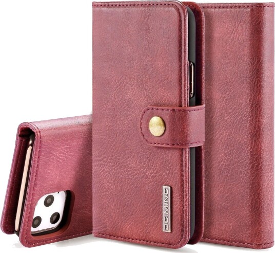 DG Ming Magnetic Wallet (iPhone 11 Pro Max) Rød