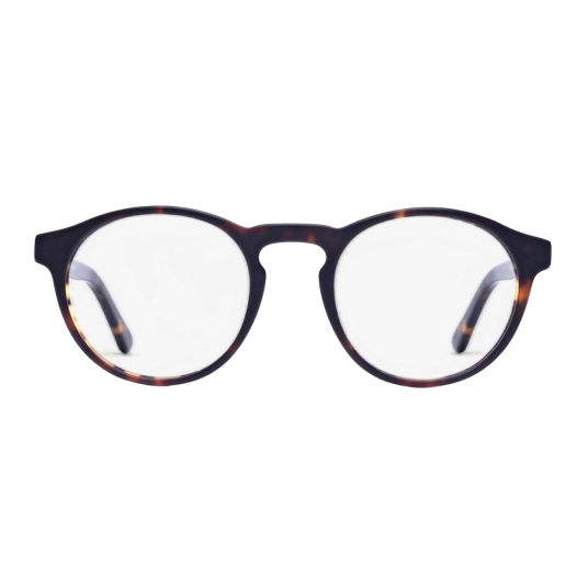 Luxreaders Trondheim Dark Turtle Blue Light Blue Light LUX025 Unisex Acetate