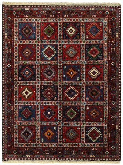 Håndknyttet. Opphav: Persia Yalameh Teppe 152x194