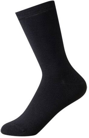 Boody Women´s Everyday Crew Socks Sort Str. 41-45 Boody Women´s Everyday Crew Socks Sort Str. 41-45