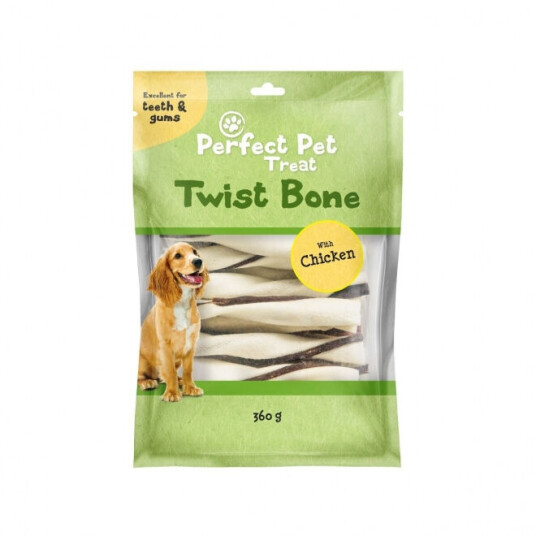 Perfect Pet Twist Tyggebein Chicken 30-Pack