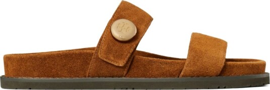 Tory Burch Romy Sport Slide Brown 38