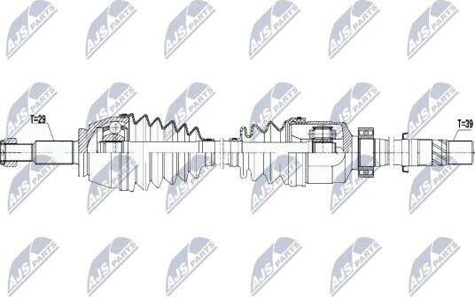 Nty Drivaksel NTY NPW RE 075