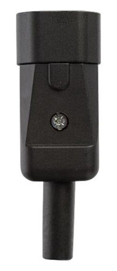 Nordic Quality Plug Connector 3 Pole Male Danish Nordic Quality Plug Connector 3 Pole Male Danish
