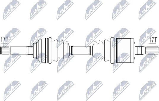 Nty Drivaksel NTY NPW PL 129