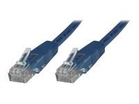 MicroConnect - Nettverkskabel - RJ-45 (hann) til RJ-45 (hann) - 1 m - UTP - CAT 6 - blå