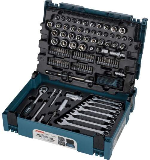 Makita E 08713 Verktøysett 120 Deler Makita E 08713 Verktøysett 120 Deler