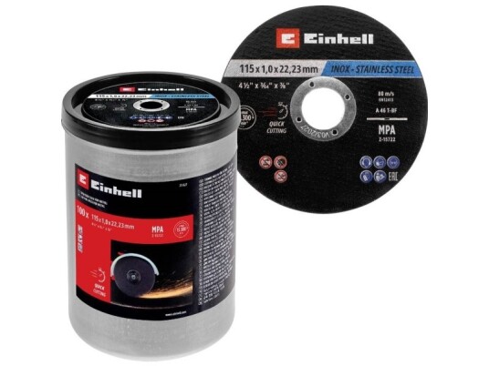 Einhell Kappeskive 711527 115mm 100 Stk