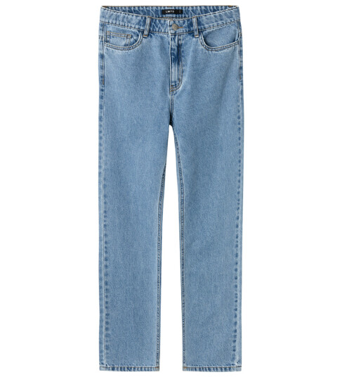 Lmtd Jeans Noos NlfKizza Dnm Mom Pant Light Blue Denim 13 år 158 Jeans Blå