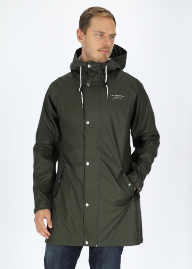 Swedemount Väderöarna Coat Olive Xs Regnjakker Swedemount Väderöarna Coat Olive Xs Regnjakker