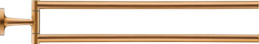 Duravit Starck T dobbel håndkleholder, bronse