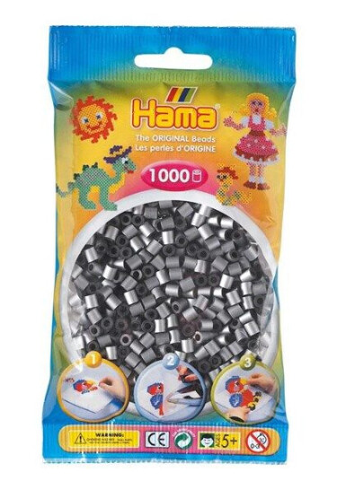 Hama Ironing beads-Sølv (062) 1000pcs.