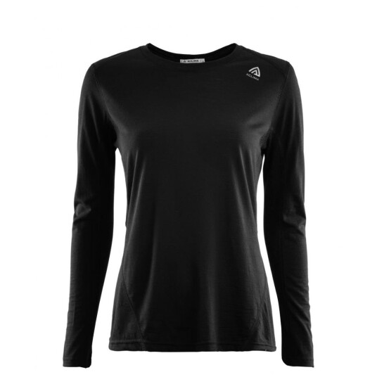 Aclima  LightWool 140 sportshirt W´s Dame 123 Jet Black L