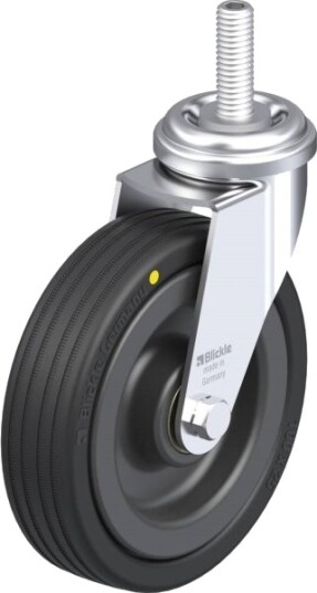 Blickle 546564 Lra-Vpa 100K-El-Gs10 Hjul, Hjuldiameter 100 Mm, Bæreevne (Maks.) 70 Kg, 1 Stk