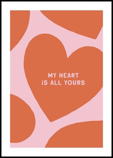 Heartfelt Devotion Plakat Plakat / 40x50cm