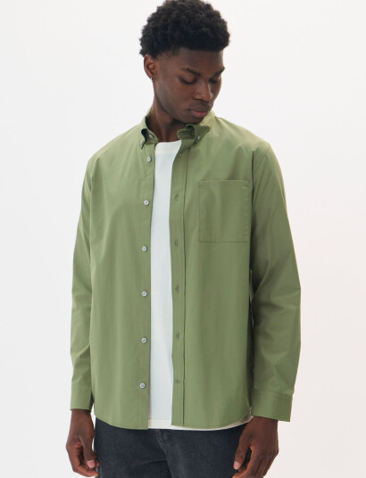 Matinique Maklampo Lp 73 - Khaki green - S Matinique Maklampo Lp 73 - Khaki green - S