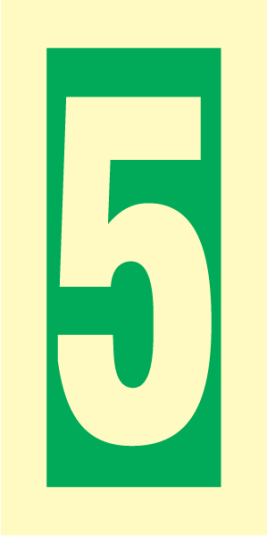 Jo Safety Nummer 5 IMO sign 100045 Jo Safety Nummer 5 IMO sign 100045