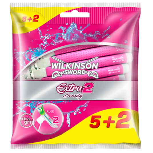 Wilkinson Engangsskraper Woman Extra 2 Beauty 5+2 Wilkinson Engangsskraper Woman Extra 2 Beauty 5+2