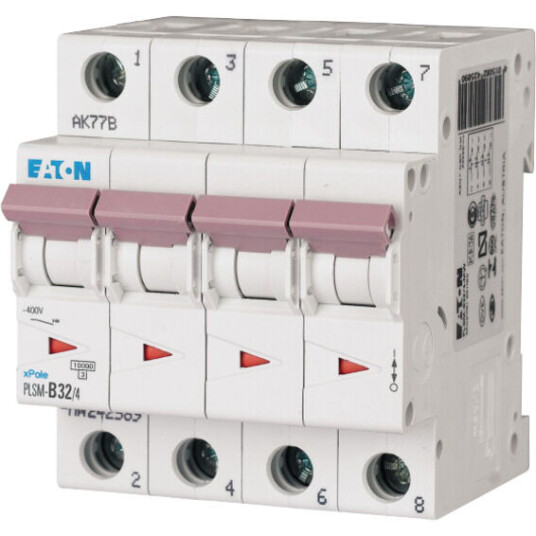 Eaton Overbelastningsvern PLSM-OV32A 4-Pol Eaton - 1609650 Eaton Overbelastningsvern PLSM-OV32A 4-Pol Eaton - 1609650